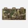 Подсумок Direct Action TRIPLE Flat Magazine Pouch — MultiCam