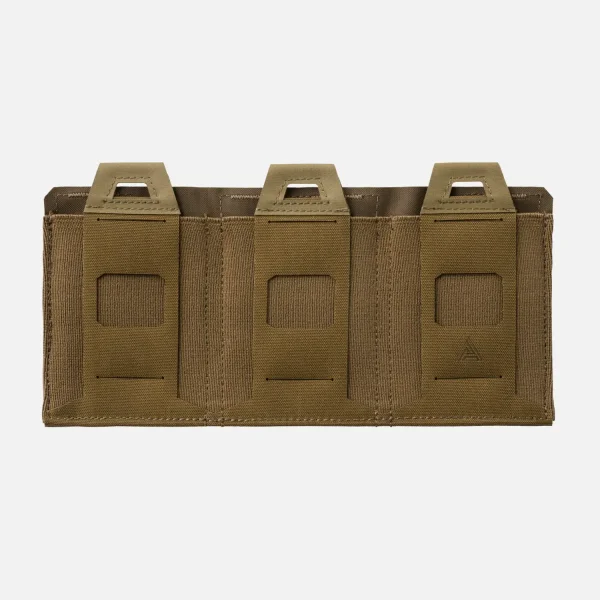 Подсумок Direct Action TRIPLE Flat Magazine Pouch — Coyote Brown