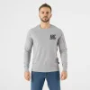 Футболка с длинным рукавом Helikon-Tex T-shirt Long Sleeve (ABC Always Be Cool) — Melange Mid Grey