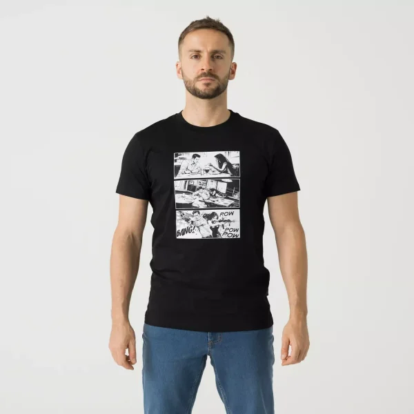 Футболка Helikon-Tex T-shirt (Combat Date) — Black