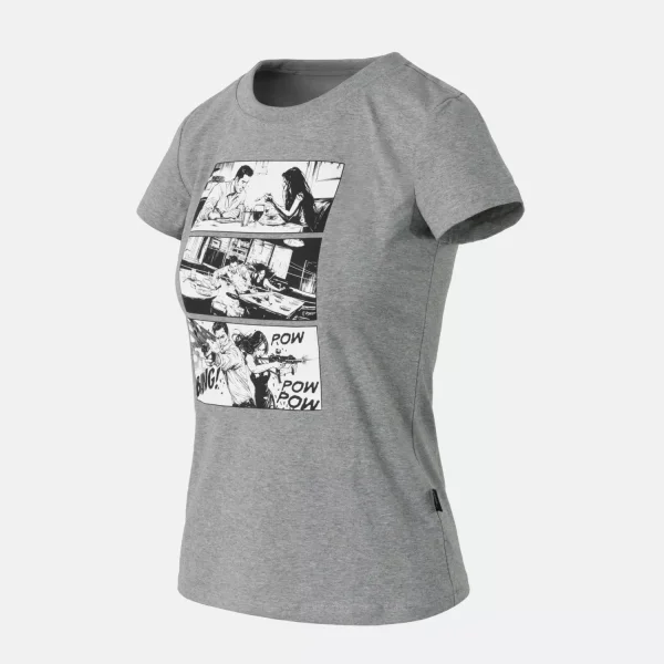 Женская футболка Helikon-Tex Women's T-shirt Slim (Combat date)