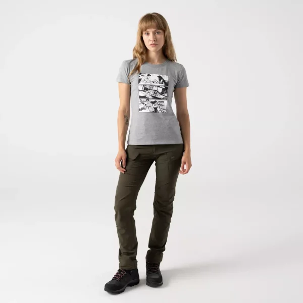 Женская футболка Helikon-Tex Women's T-shirt Slim (Combat date)