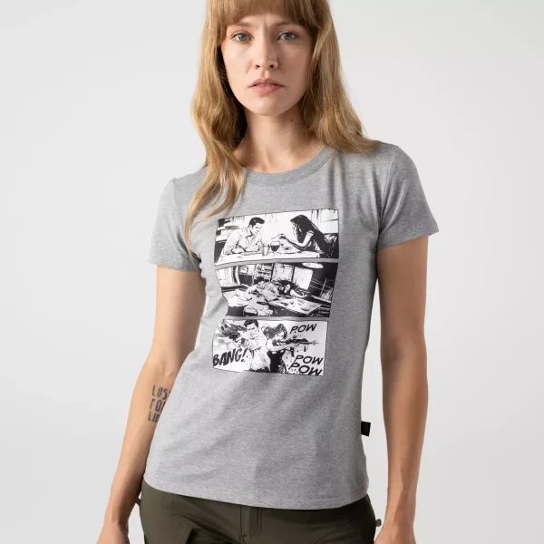 Женская футболка Helikon-Tex Women's T-shirt Slim (Combat date)