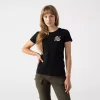 Женская футболка Helikon-Tex Women's T-shirt Slim (Come and take it) — Black