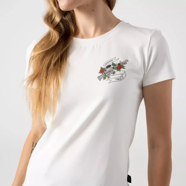 Женская футболка Helikon-Tex Women's T-shirt Slim (Come and take it)