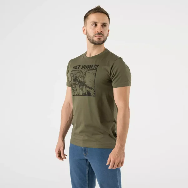 Футболка Helikon-Tex T-shirt (Get some!) — Olive Green