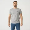 Футболка Helikon-Tex T-shirt (Helikon-Tex Logo) — Melange Mid Grey