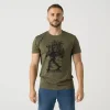 Футболка Helikon-Tex T-shirt (Light infantry) — Olive Green