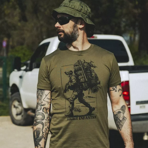 Футболка Helikon-Tex T-shirt (Light infantry)