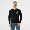 Футболка с длинным рукавом Helikon-Tex T-shirt Long Sleeve (Old School) — Black