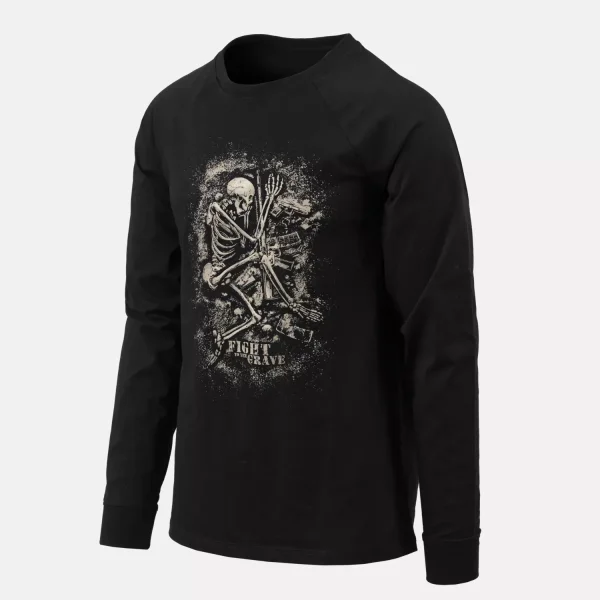 Футболка с длинным рукавом Helikon-Tex T-shirt Long Sleeve (Fight to the grave)