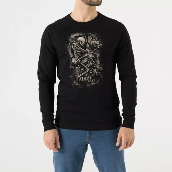 Футболка с длинным рукавом Helikon-Tex T-shirt Long Sleeve (Fight to the grave)