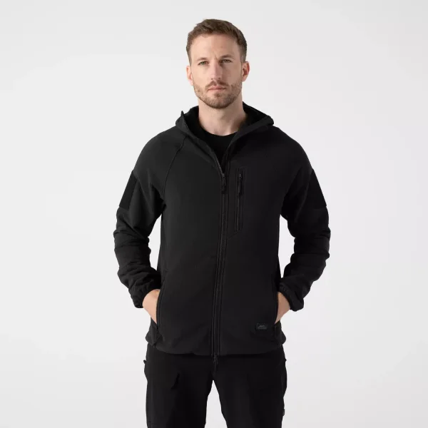Флисовая куртка Helikon-Tex Patriot PRO Fleece — Black