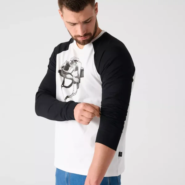Футболка с длинным рукавом Helikon-Tex T-shirt Long Sleeve (Delta Helmet)