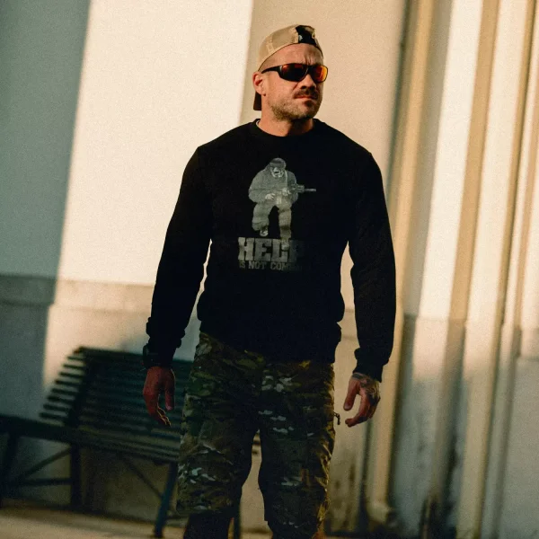 Толстовка Helikon-Tex Crewneck (Help is not coming)