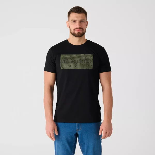 Футболка Helikon-Tex T-shirt (Helikon-Tex&Camo) — Black