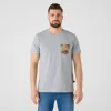 Футболка Helikon-Tex T-shirt (6 Color Desert Pocket) — Melange Mid Grey