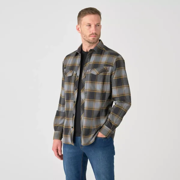 Рубашка Helikon-Tex Defender Mk2 Shirt — Dark Ochre Plaid