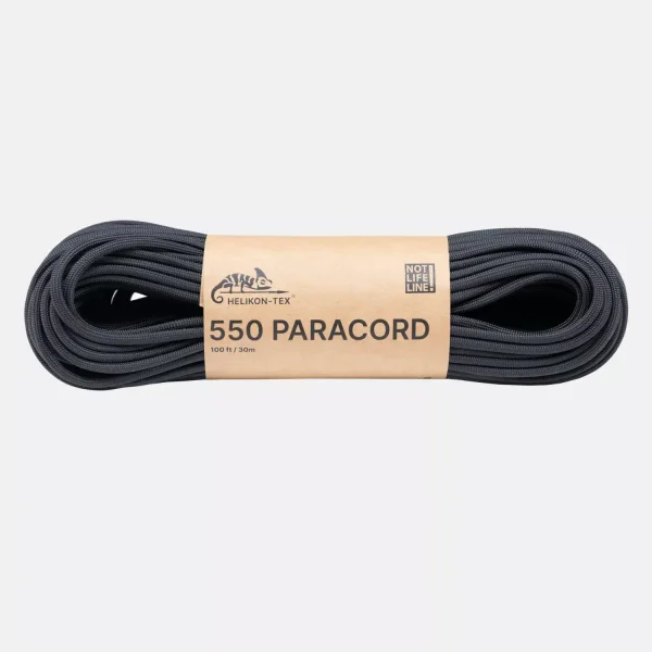 Паракорд Helikon-Tex 550 Paracord (100ft) — Black