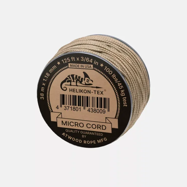 Шнур Helikon-Tex Micro Cord (125ft) — Coyote