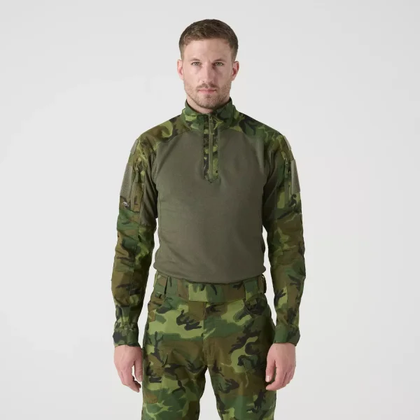 Боевая рубашка Helikon-Tex MCDU Combat Shirt — ERDL / Olive Green