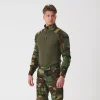 Боевая рубашка Helikon-Tex MCDU Combat Shirt — US Woodland / Olive Green