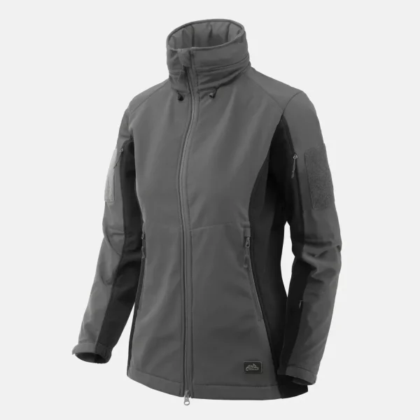 Женская куртка Helikon-Tex GUNFIGHTER Women's Jacket — Shadow Grey / Black