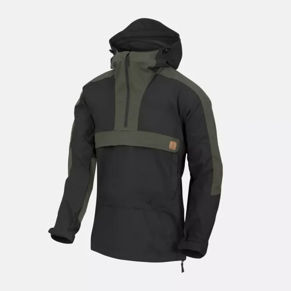 Куртка Helikon-Tex WOODSMAN Anorak Jacket — Black / Taiga Green