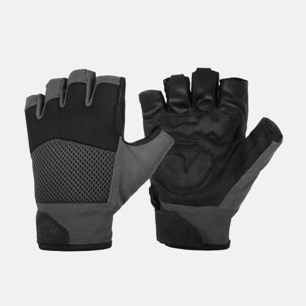 Перчатки Helikon-Tex Half Finger Mk2 Gloves — Black / Shadow Grey