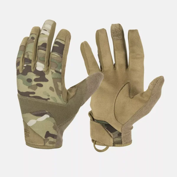 Перчатки Helikon-Tex Range Tactical Gloves — MultiCam / Coyote
