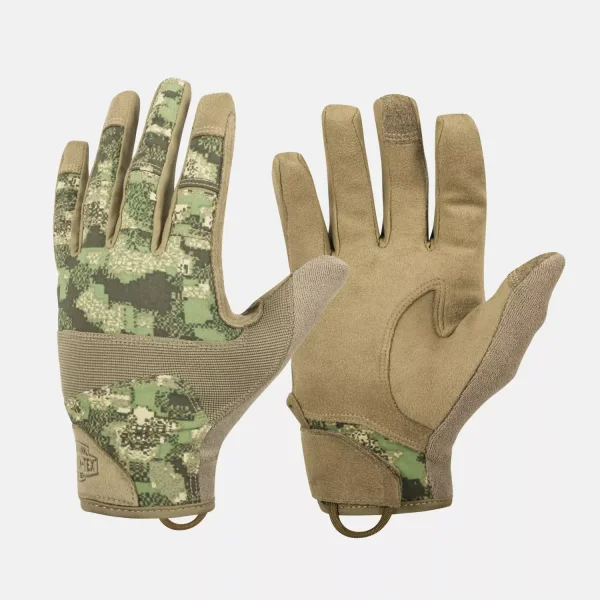 Перчатки Helikon-Tex Range Tactical Gloves — PenCott WildWood / Coyote