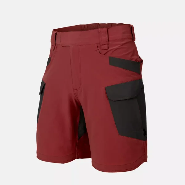 Шорты Helikon-Tex OTS (Outdoor Tactical Shorts) 8.5 - VersaStretch Lite — Crimson Sky / Black