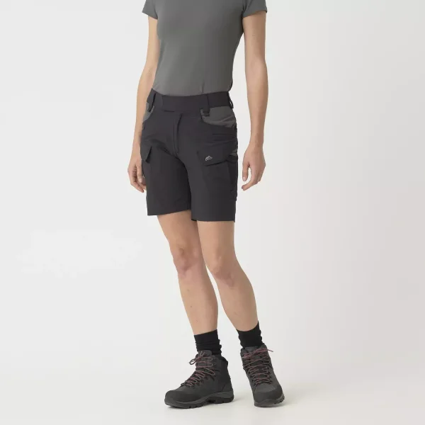 Женские шорты Helikon-Tex Women's OTP 8'5 Shorts — Black / Shadow Grey