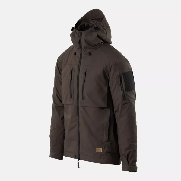 Куртка Helikon-Tex Winter Yukon Jacket - Duracanvas — Earth Brown / Black
