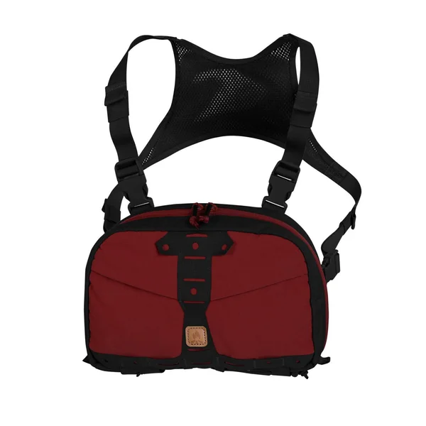 Нагрудная сумка Helikon-Tex Chest Pack Numbat — Crimson Sky / Black
