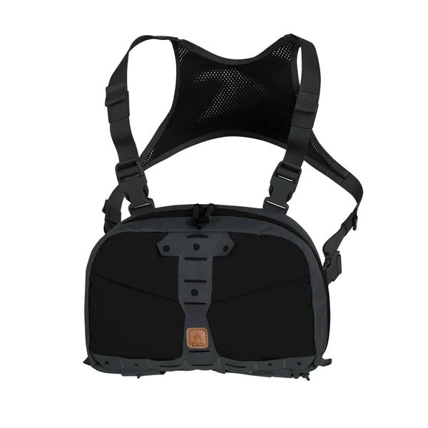Нагрудная сумка Helikon-Tex Chest Pack Numbat — Black / Shadow Grey