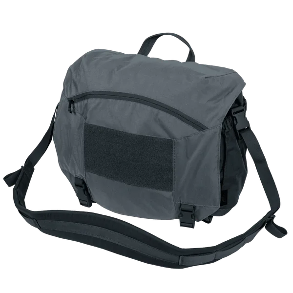 Сумка Helikon-Tex URBAN COURIER BAG Large - Cordura — Shadow Grey / Black