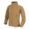 Куртка Helikon-Tex COUGAR QSA + HID Jacket - Soft Shell Windblocker — Coyote