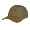 Кепка Helikon-Tex Logo Cap - PolyCotton Ripstop — Black / Shadow Grey