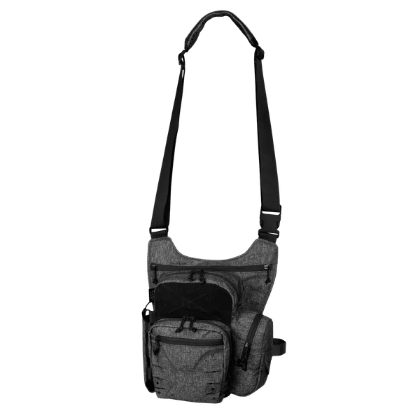 Сумка Helikon-Tex EDC SIDE BAG - Nylon Polyester Blend — Melange Black-Grey