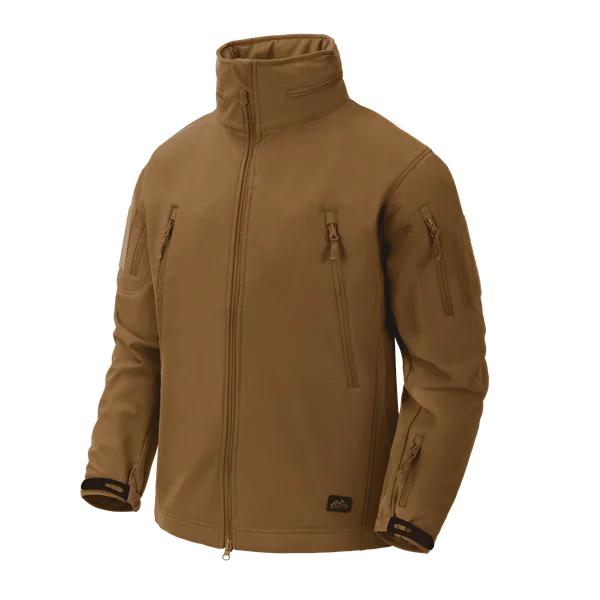 Куртка Helikon-Tex GUNFIGHTER Jacket - Shark Skin Windblocker — Mud Brown
