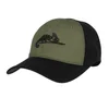 Кепка Helikon-Tex Logo Cap - PolyCotton Ripstop — Black / Olive Green