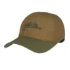 Кепка Helikon-Tex Logo Cap - PolyCotton Ripstop — Coyote / Olive Green