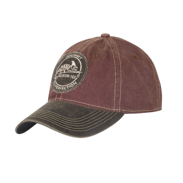 Кепка Helikon-Tex Helikon-Tex Snapback Cap - Dirty Washed Cotton — Dirty Washed Maroon / Dirty Washed Black