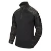 Рубашка Helikon-Tex MCDU Combat Shirt - NyCo Ripstop — MultiCam Black