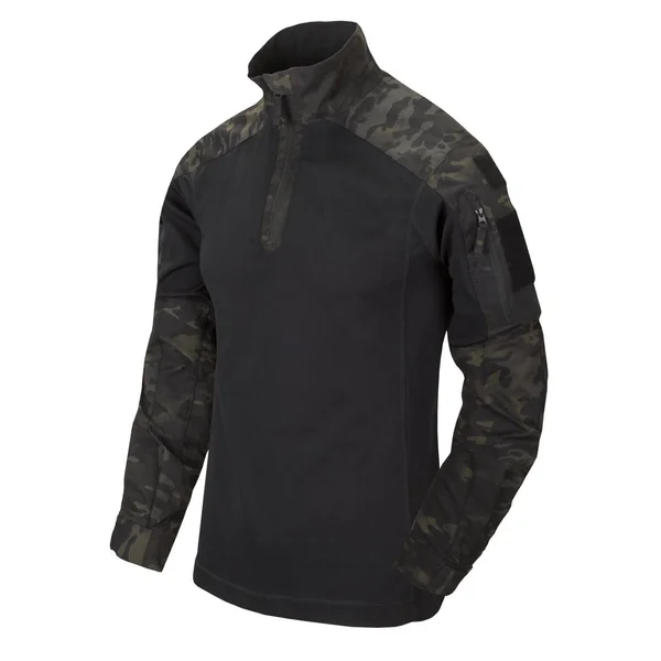 Рубашка Helikon-Tex MCDU Combat Shirt - NyCo Ripstop — MultiCam Black