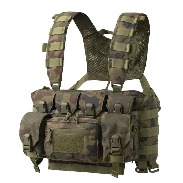 Нагрудная платформа Helikon-Tex Guardian Reece Chest Rig - Cordura — PL Woodland