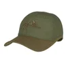Кепка Helikon-Tex Logo Cap - PolyCotton Ripstop — Olive Green / Adaptive Green