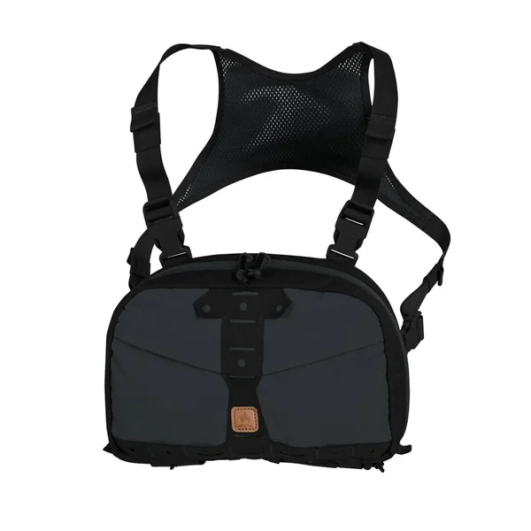 Нагрудная сумка Helikon-Tex Chest Pack Numbat — Shadow Grey / Black