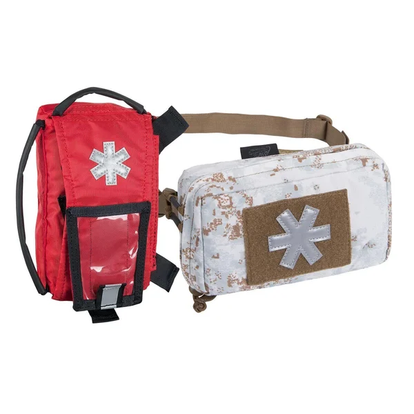Аптечка Helikon-Tex MODULAR INDIVIDUAL MED KIT Pouch - Cordura — PenCott SnowDrift